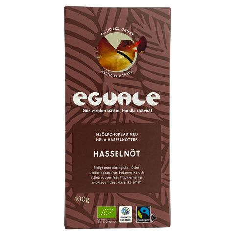 Eguale Hasselnöt mjölkchoklad 100g