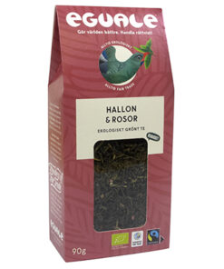 Eguale Hallon & Rosor grönt 90g