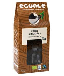 Eguale Kanel & Ingefära svart te 90g