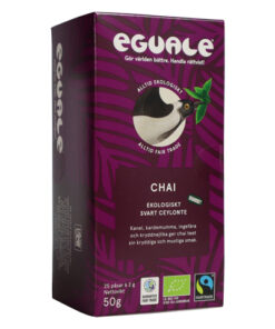 Eguale Chai svart te 25x2g