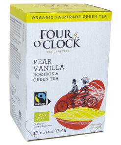 Four O'Clock Green tea & Rooibos Vanilla Pear 16x1,7g