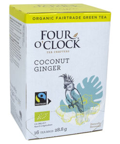 Four O'Clock Coconut ginger green tea 16x1,8g