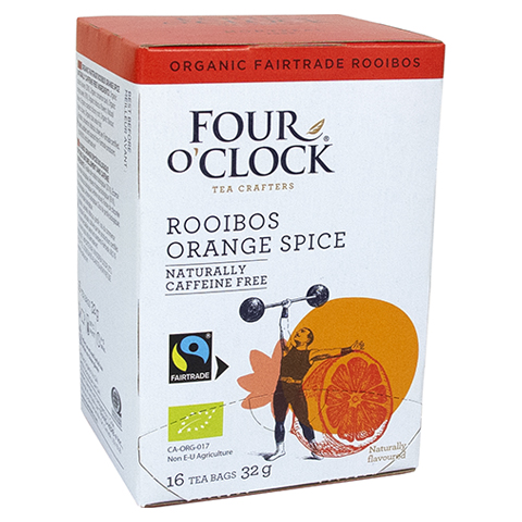 Four O'Clock Rooibos Orange Spice 16x2g