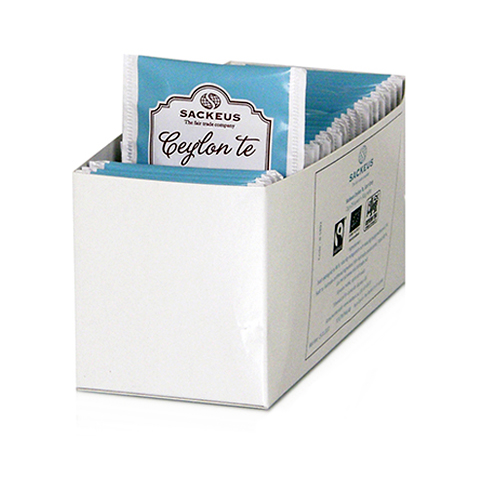 Sackeus Ceylon Earl Grey svart 25x2g