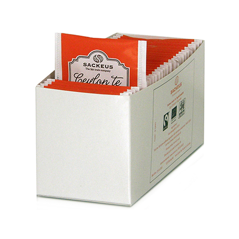 Sackeus Ceylon English Breakfast svart 25x2g