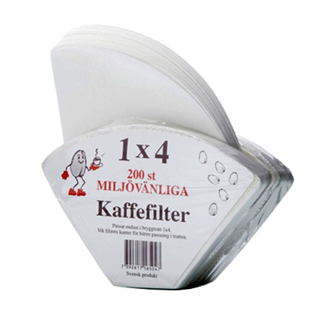 Kaffefilter 1 x 4 200-pack