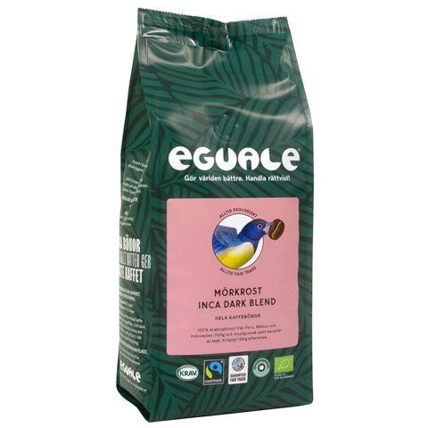 Eguale Inca Dark Blend mörkrost, 1000g
