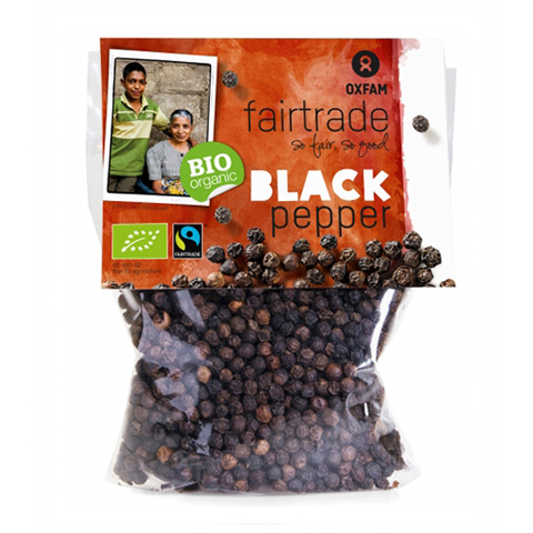 Oxfam Svartpeppar hel 85g