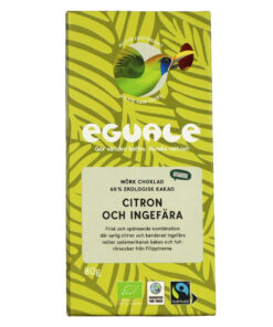 Eguale Citron & Ingefära mörk 60% 80g