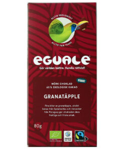 Eguale Granatäpple mörk 60% 80g